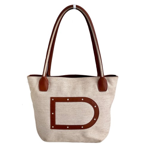 Delvaux beige canvas toile - canvas, ‘toile
