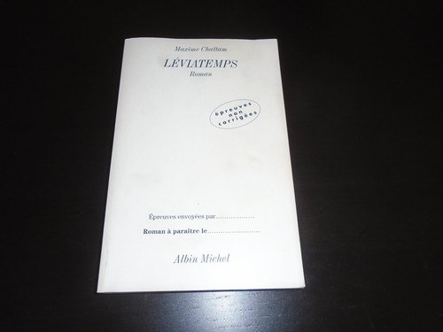 Maxime chattam léviatemps - chattam,
