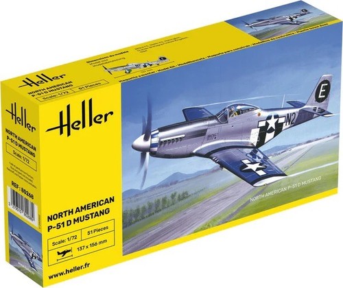 Heller avion militaire - avion, p-51
