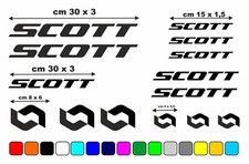 Kit d'autocollants en vinyle pour cadre de vélo de route SCOTT vtt
