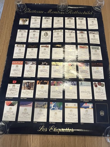 Affiche mouton rothschild - affiche,