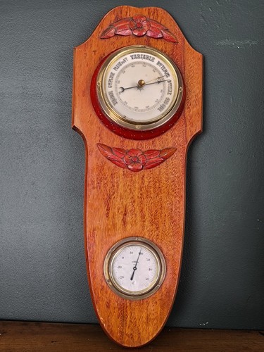 Ancien baromètre thermomètre - ancien,