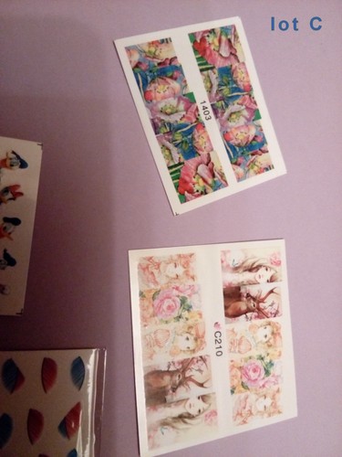Stickers pour les ongles - stickers, c 
