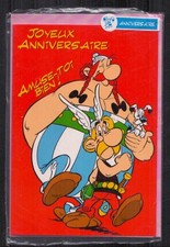 CARTE ANNIVERSAIRE UDERZO . ASTÉRIX . ALBERT RENÉ . 1999 . ( EDR 13 ) .
