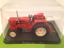 Renault 551 Tracteur 1973 U / H Hachette Orange/Rouge TR42 1:43 Échelle Neuf