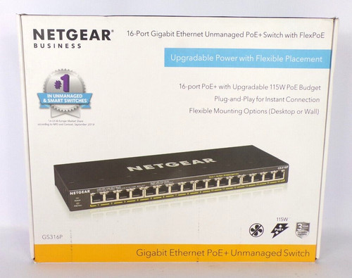 Commutateur netgear gs316p non - netgear,