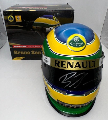 Bruno senna signed - bruno, lotus