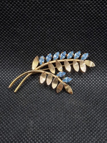 Ancienne broche plaquer - en, or