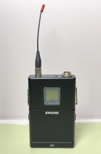 Shure UR1 X1 944-952 MHz Micro Bodypack Transmitter w/ Case *Tested*