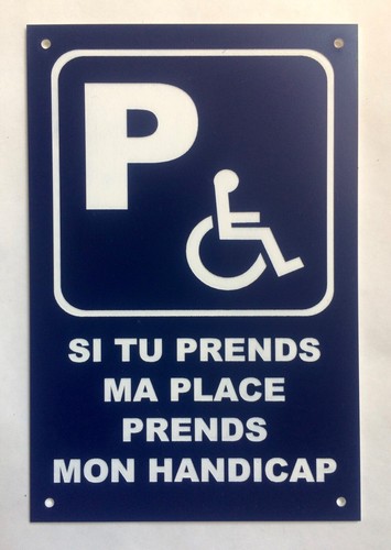 Plaque panneau parking - plaque,,