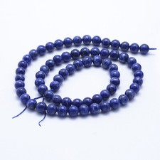 Lapis Lazuli perles rondes de