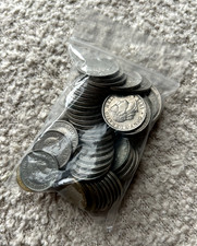 Lot 65 pièces en cours Francs