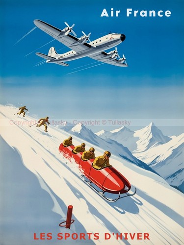 Affiche vintage illustrée - affiche, –