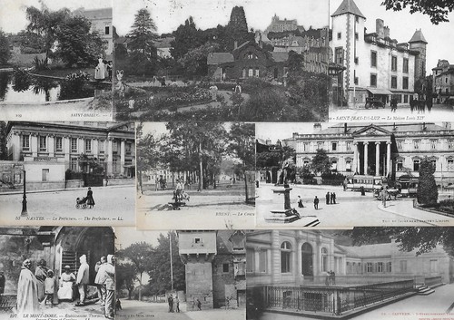 Lot cartes postales - de,