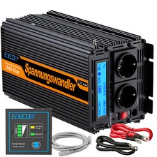 EDECOA Convertisseur 12V 220V