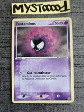Pokemon Card Fantominus 63/112 Holo Ex Red Fire Green Leaf French Used