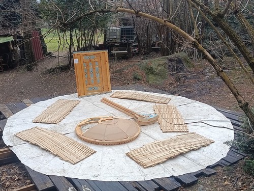Yourte mongole murs 28mq - mongole,