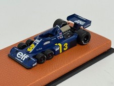 1/43 Tyrrell P34 from 1976 F1 Season of Jody Scheckter Leather base JPN107
