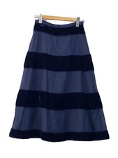 JUPE BY JACKIE M Cotton Navy Skirt