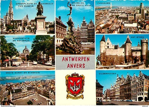 Carte postale belgique - -,