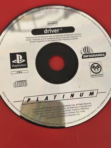Jeu driver pour playstation - cd,