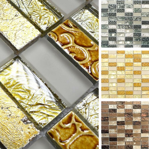 Mosaïque verre pierre - en,