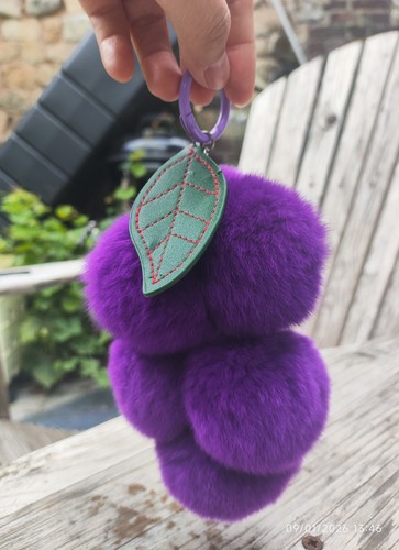 Porte clés raisin vraie - porte-clés, 🍇vraie