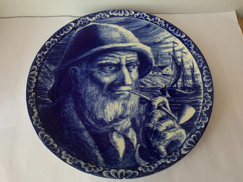 Ancienne assiette boch frères - ancienne,