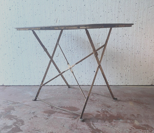 Table bistrot pliante - table, en