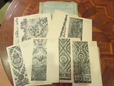 lot 20 postcard museum of fabrics hangings various embroidery