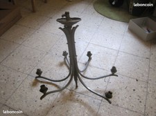 ANCIEN LUSTRE 6 BRANCHES ART DECO