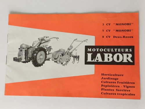 Catalogue vintage motoculteurs - catalogue,