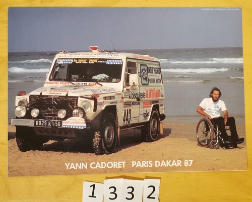 Paris dakar yann cadoret - dakar, 87