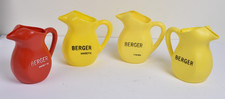 BERGER   Anisette / Sirops  Lot 4 Pichets / carafes en Plastique  Vintage le pri