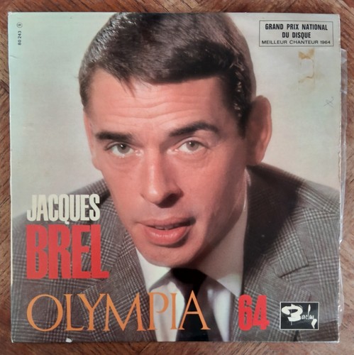 Vinyle 33t jacques brel - 10",