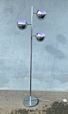 Lampadaire vintage chromé