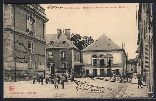 Cpa lunéville hôtel la - cpa,