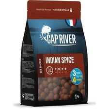 Bouillettes Indian Spice - 10 mm - 1kg - CAP RIVER Alciumpeche