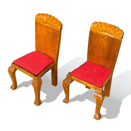 Lot chaises miniatures bois - lot,