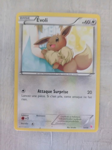 Carte pokemon evoli 30 - 13/30, de
