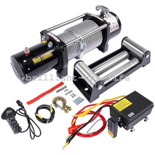 Treuil électrique tout-terrain Treuil à moteur Câble 12V CC 6,6HP 13500lb 6123kg