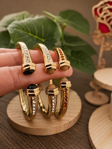Bracelet manchette jonc - , rigide