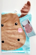 1 Gant de toilette bleu ÉLAN