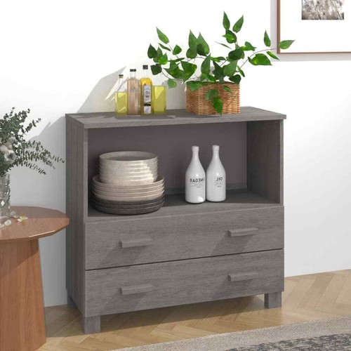 Buffet hamar 85x35x80 bois - hamar,