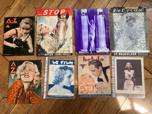 Carole lombard lot 8 revues - carole,