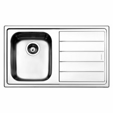 Évier Une Vasque Apell Linéaire Inox Largeur 86 Cm Standard LN861IRBC