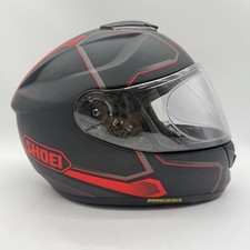 SHOEI SHOEI GT-AIR Helmet Motorcycle Full Face Black Red W/ Visor Size L  Japan