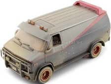 Greenlight de Collection - 1/24 The - 1983 GMC Van Avec Balle Trous Jouet