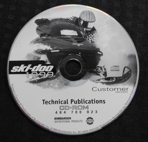 1999 ski doo motoneige - 1999, service