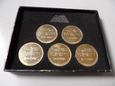 Coffret de 5 Médailles STAR